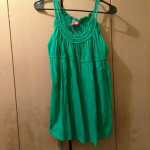 Spaghetti strapped tunic