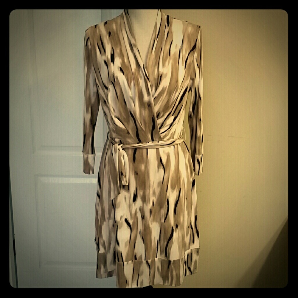 Tan dress