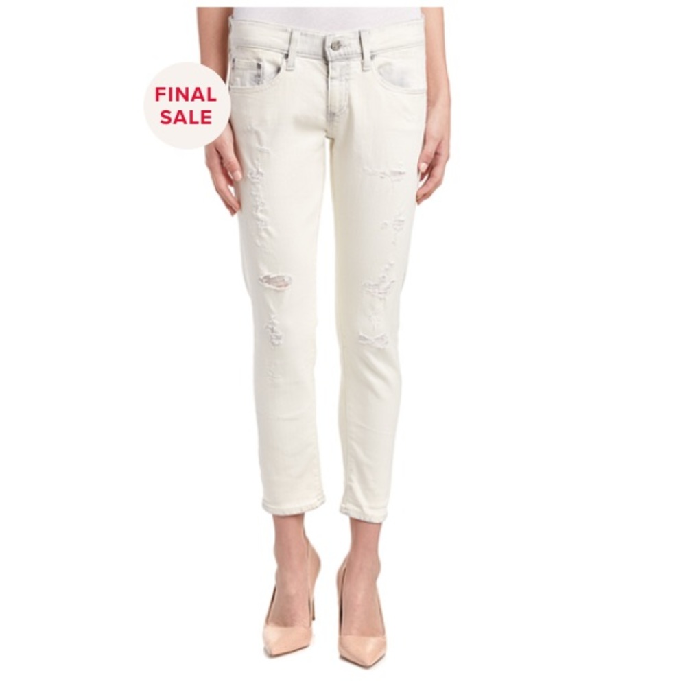 AG Nikki crop relaxed skinny Jean