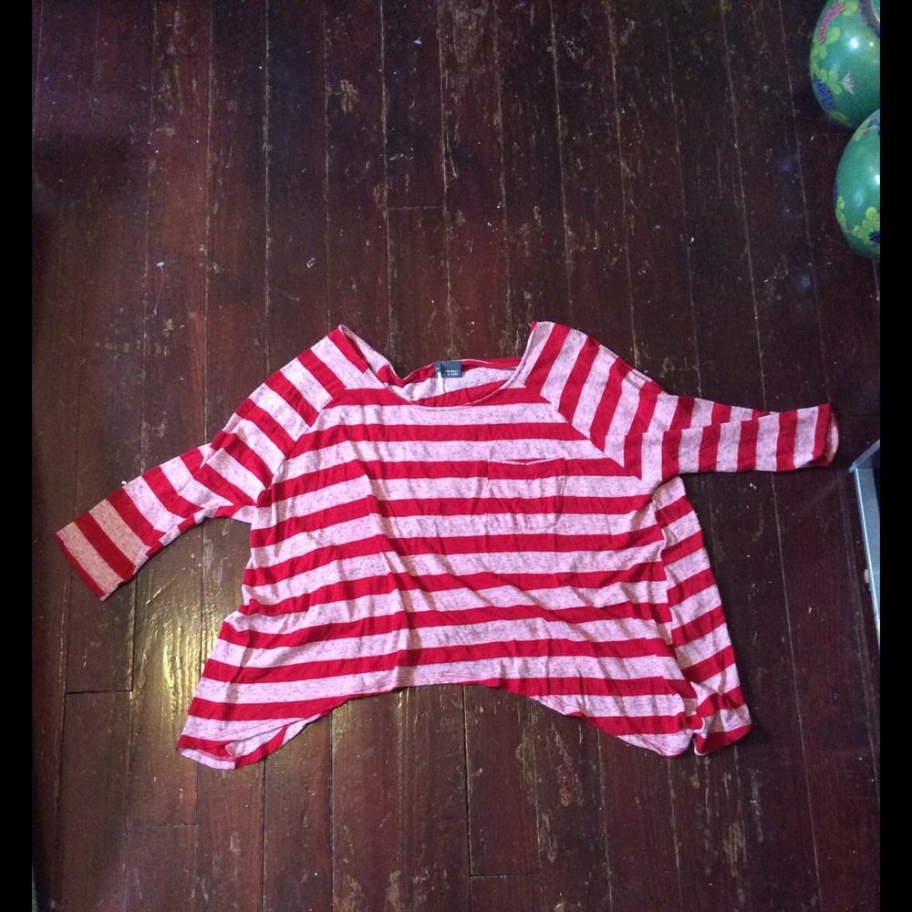 Sparkle and Fade Jersey Pocket Tee. Medium.