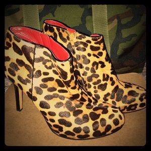 CHEETAH PRINT BOOTIES