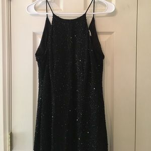 Sequined Prom Dress