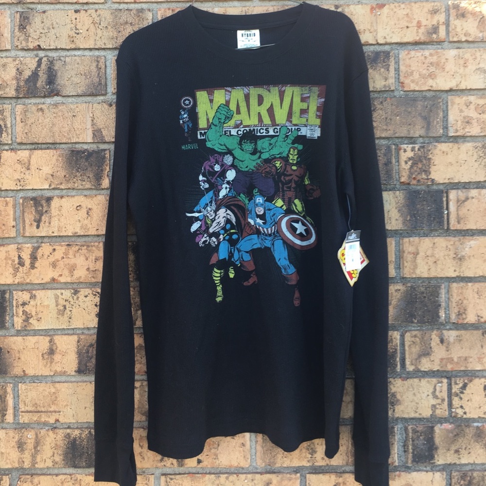 Women's Black Longsleeve Thermal Shirt