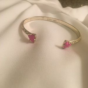 Kendra Scott pink stone bracelet