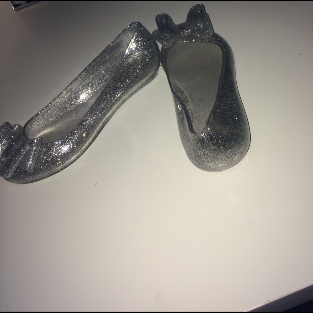 See through jelly flats