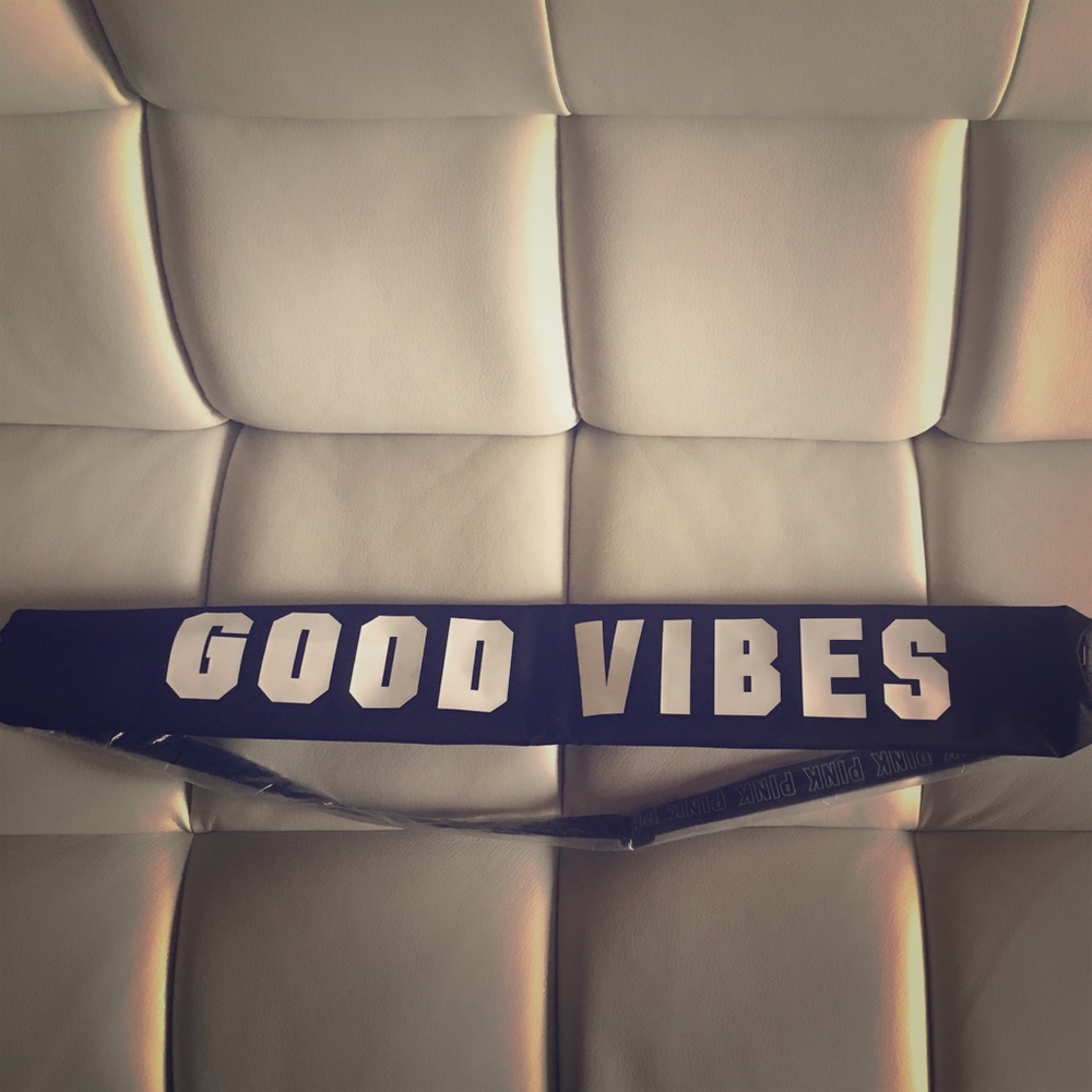 Black VS PINK "Good Vibes" cooler