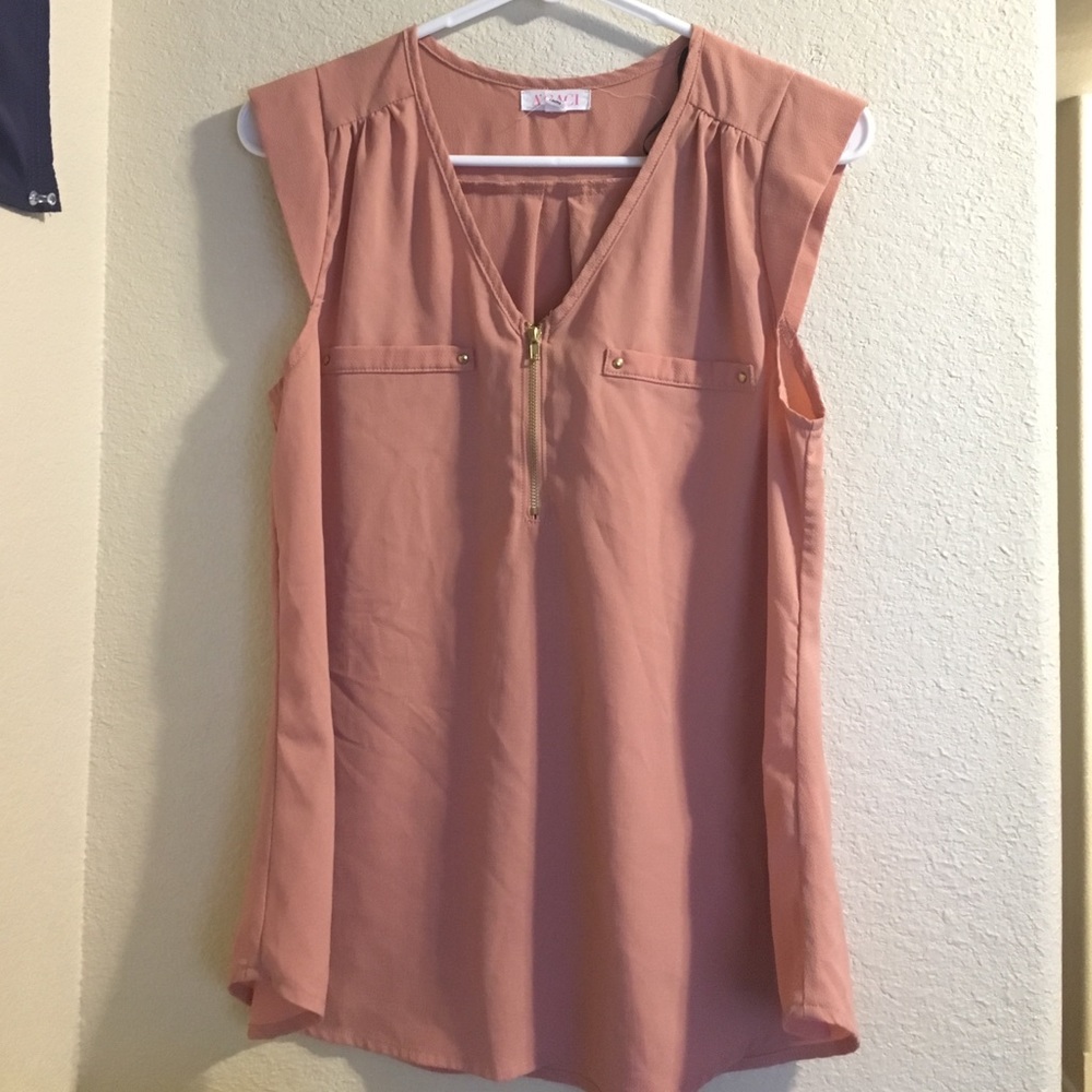 Blush A'GACI blouse