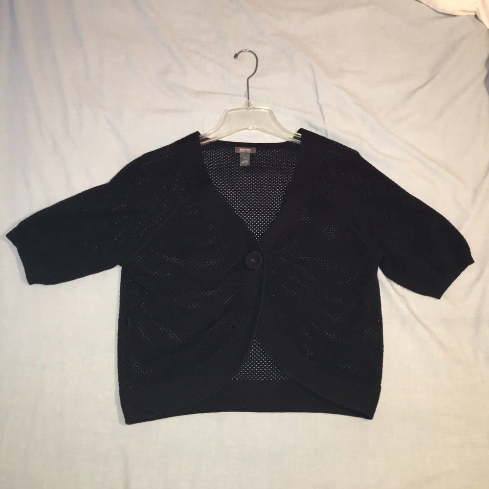 Kenneth Cole Reaction Shrug Knit Bolero Sweater