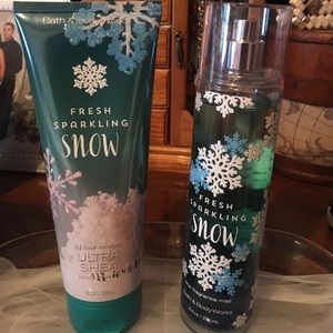 Fresh Scented Body Cream and Mist