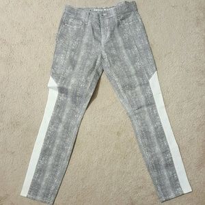NWOT Patterned Jeans