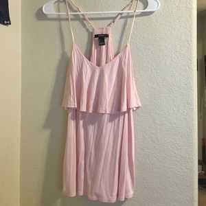 Soft pink forever21 tank