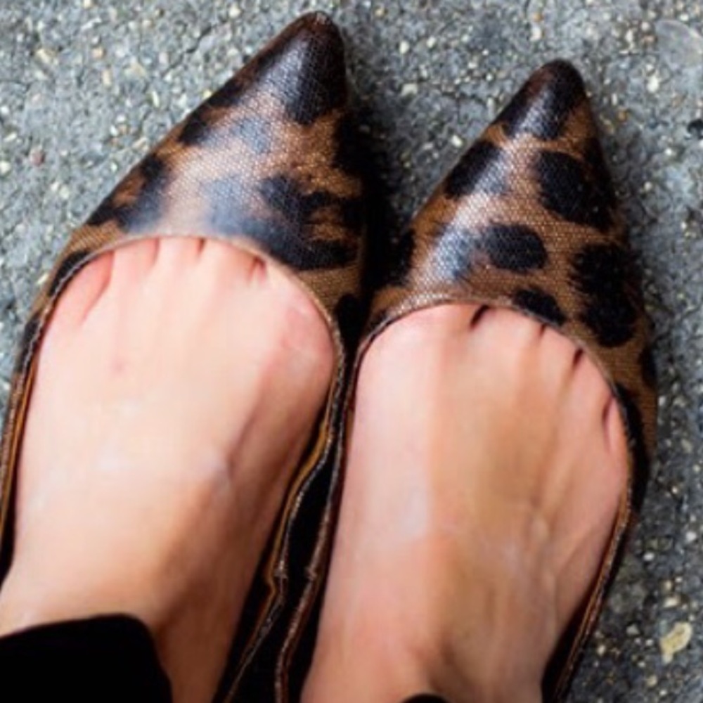 Seychelles leopard print flats