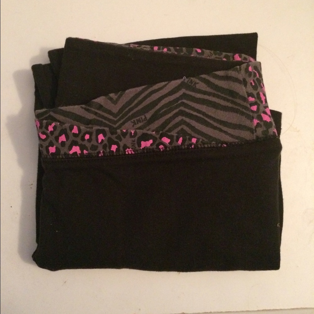 VS PINK yoga capri leggings