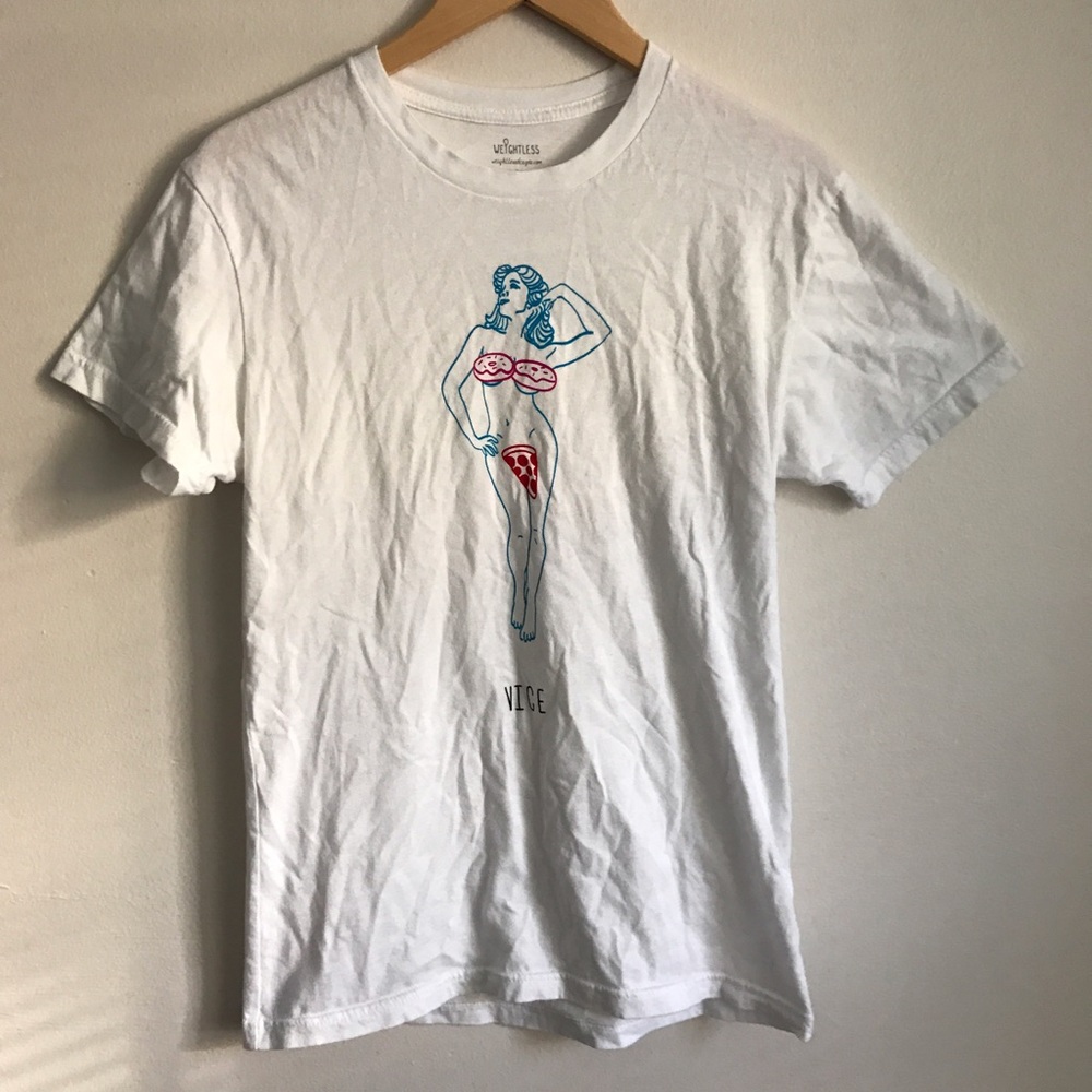 Donuts & Pizza Lady Tee