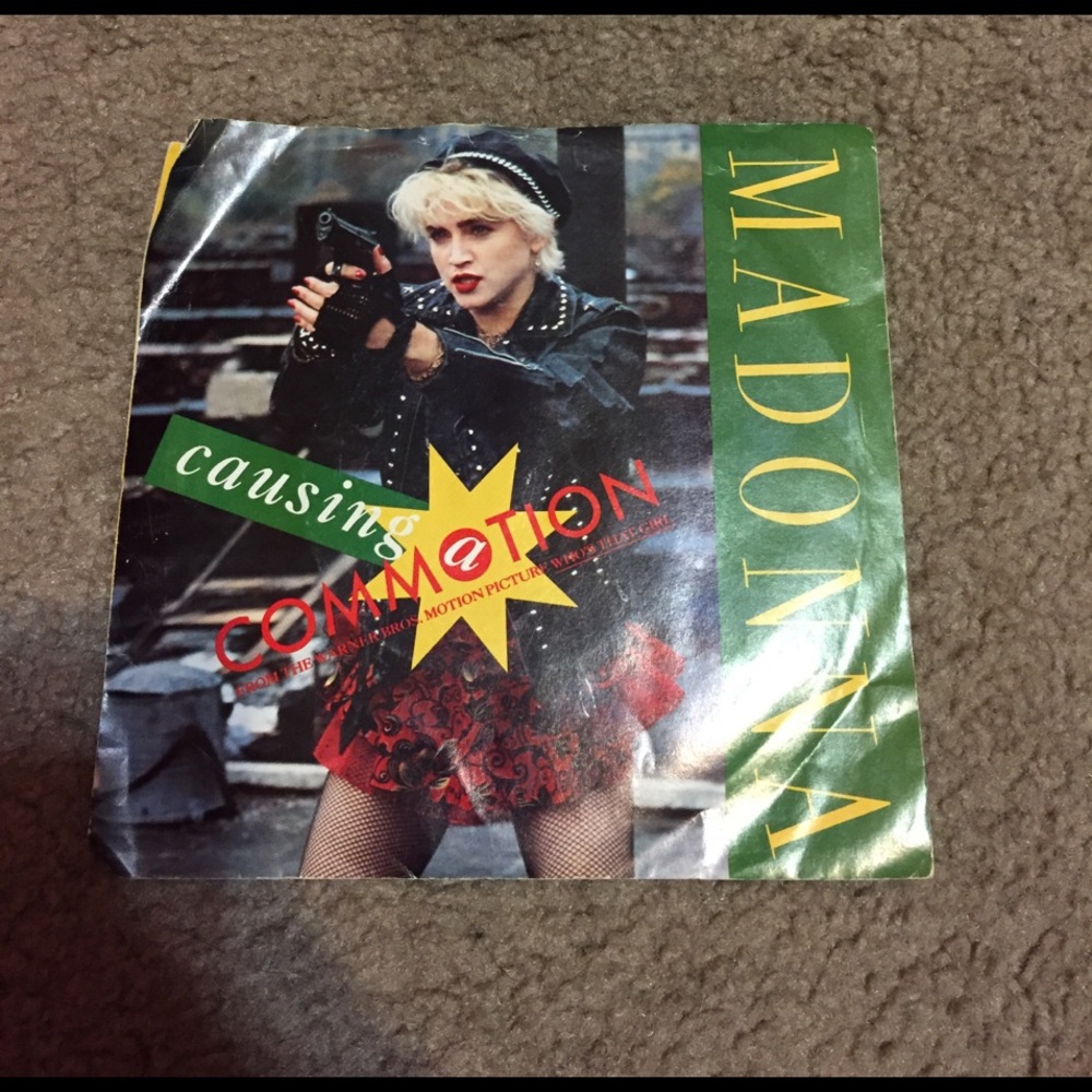 Madonna Causing a Commotion Vinyl Record