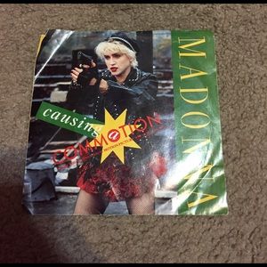 Madonna Causing a Commotion Vinyl Record