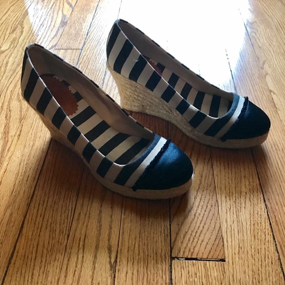 j. crew espadrilles wedges 8