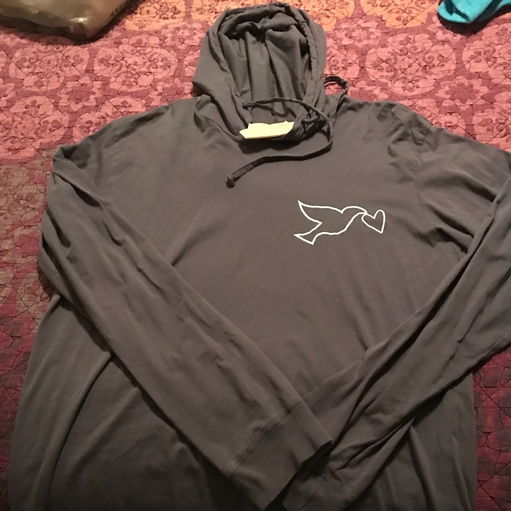 Peace Love World Lightweight Hoodie