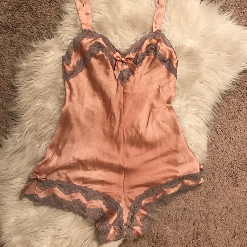 Victoria's Secret Angel Collection Satin Bodysuit