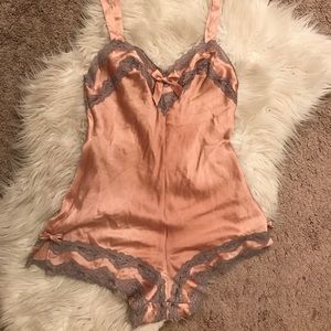 Victoria's Secret Angel Collection Satin Bodysuit