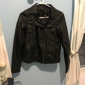 Leather jacket