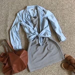 Brand New Kendall and Kylie Striped Dress