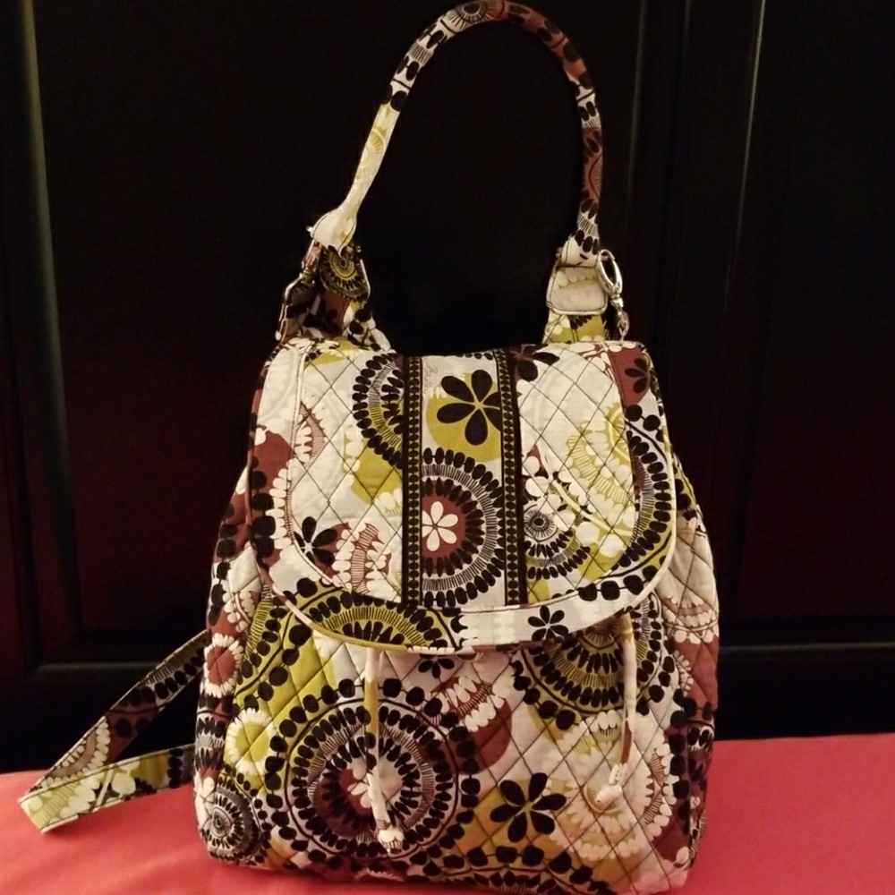 Vera bradley backpack tote