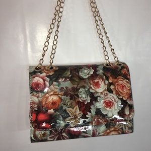 Floral cross body purse