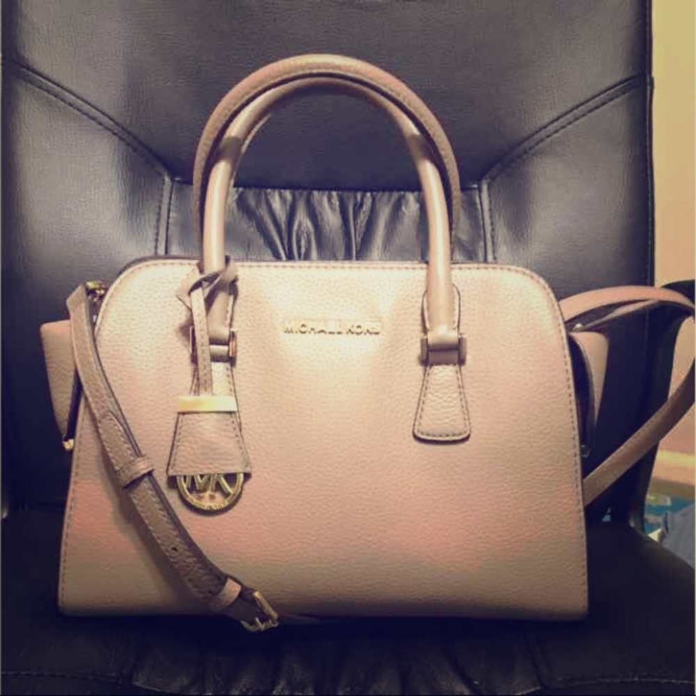 Michael kors dark dune satchel Harper