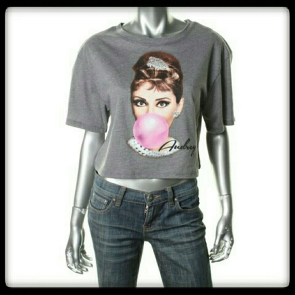 Breakfast at Tiffany's Crop Top - GIFTED-GIFTED - Picture 2 of 2