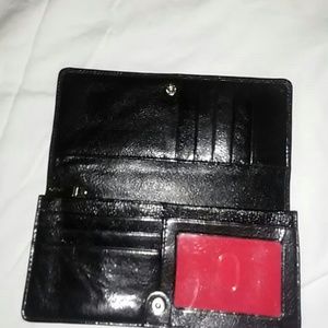 Sexy Black and Red HOBo International wallet