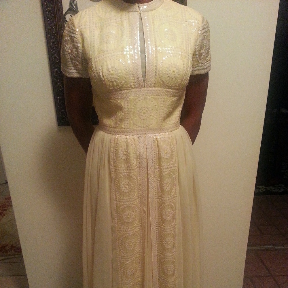 Vintage 1960s sequin dress size 6