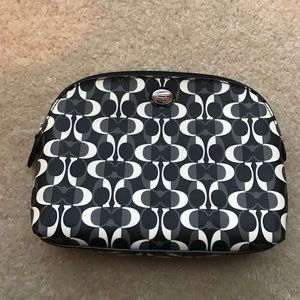 Coach makeup bag