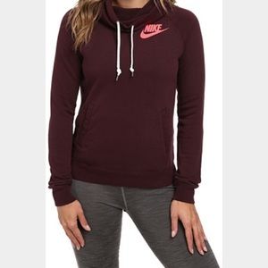 Women Nike Funnel Neck Hoodie