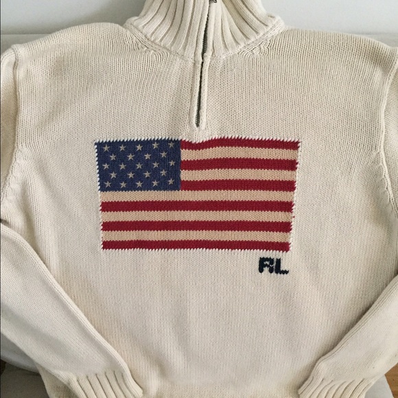 Polo Ralph Lauren Sweaters - Polo flag pullover