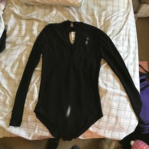 Choker style body suit