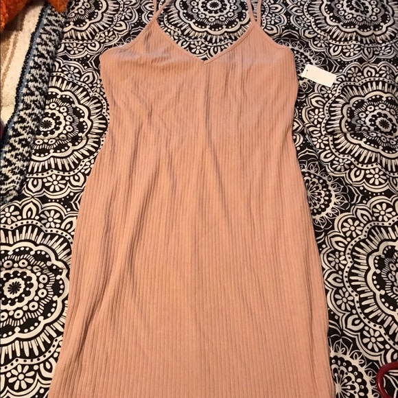 NEW WITH TAGS Ribbed bodycon dress size Large - Picture 3 of 3