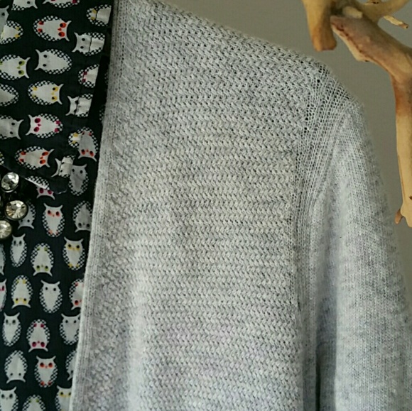 Ann Taylor LOFT Open Front Cardigan - Picture 2 of 6