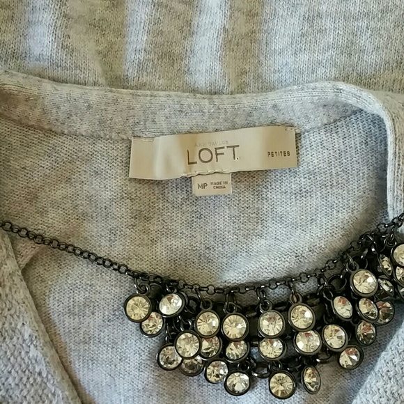 Ann Taylor LOFT Open Front Cardigan - Picture 3 of 6
