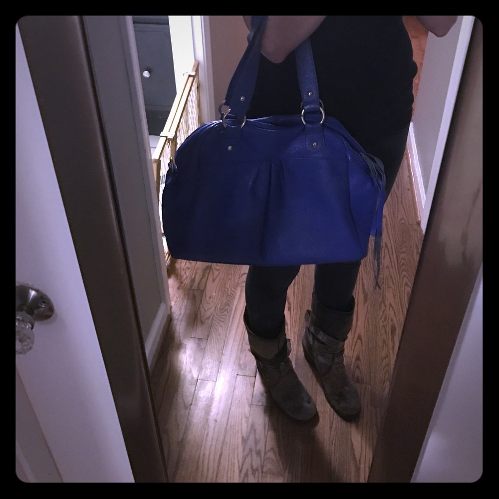 Blue joesph Charles bag
