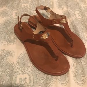 Michael Kors brown sandal size 8