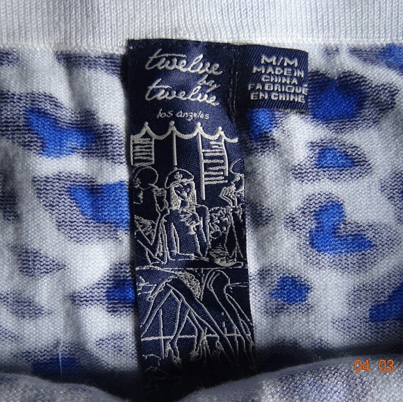 Leopard Blue Skirt - Picture 3 of 3