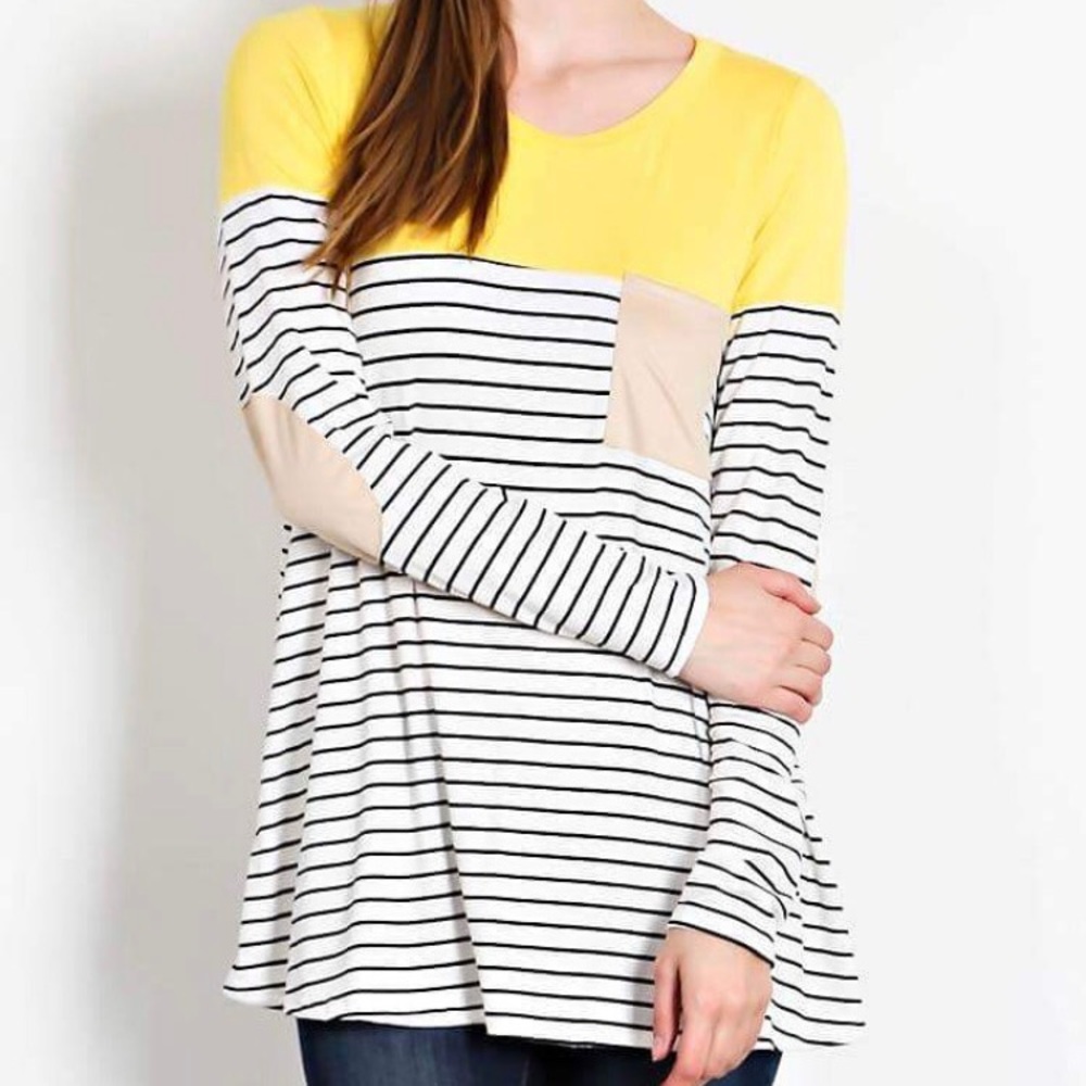 Color Block And Stripes