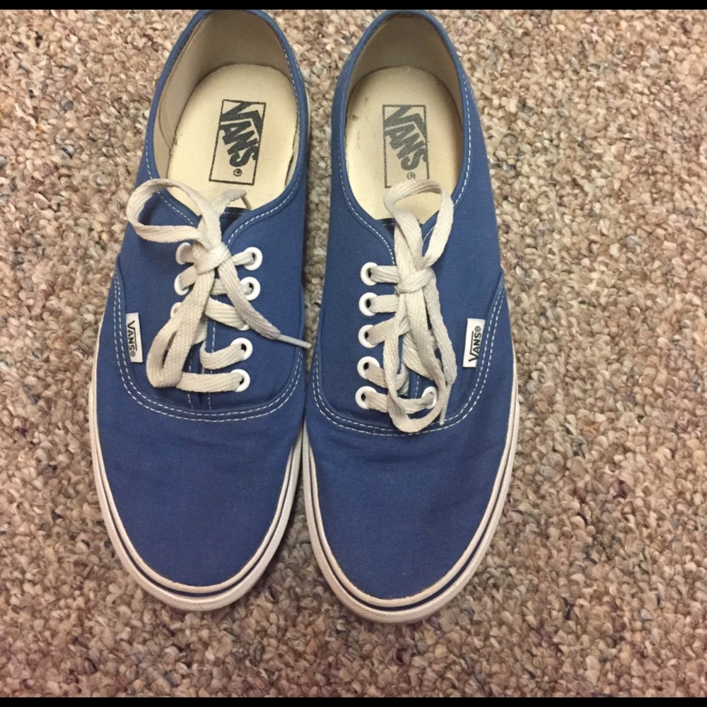 Blue vans!