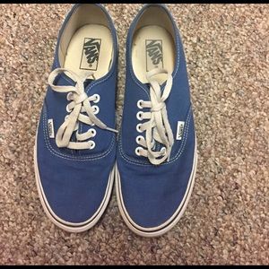 Blue vans!