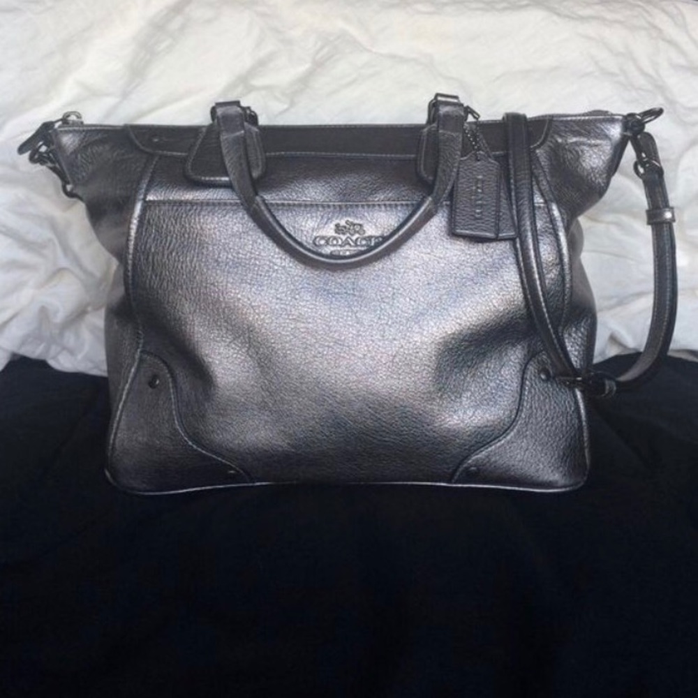 Coach metallic purse