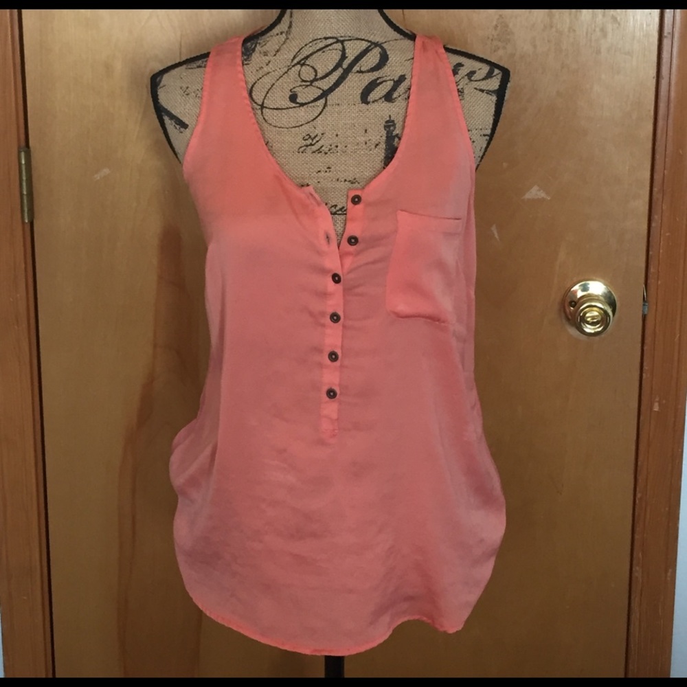 Satin tank top