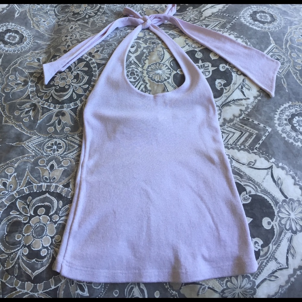 Michael Stars lilac halter top