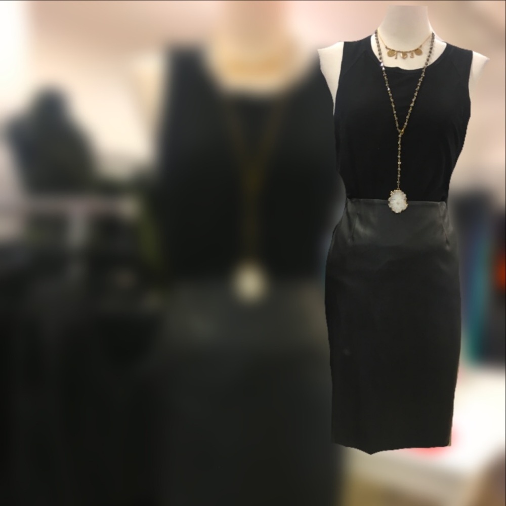 PELLE d'arte by NAIRANA Leather Skirt