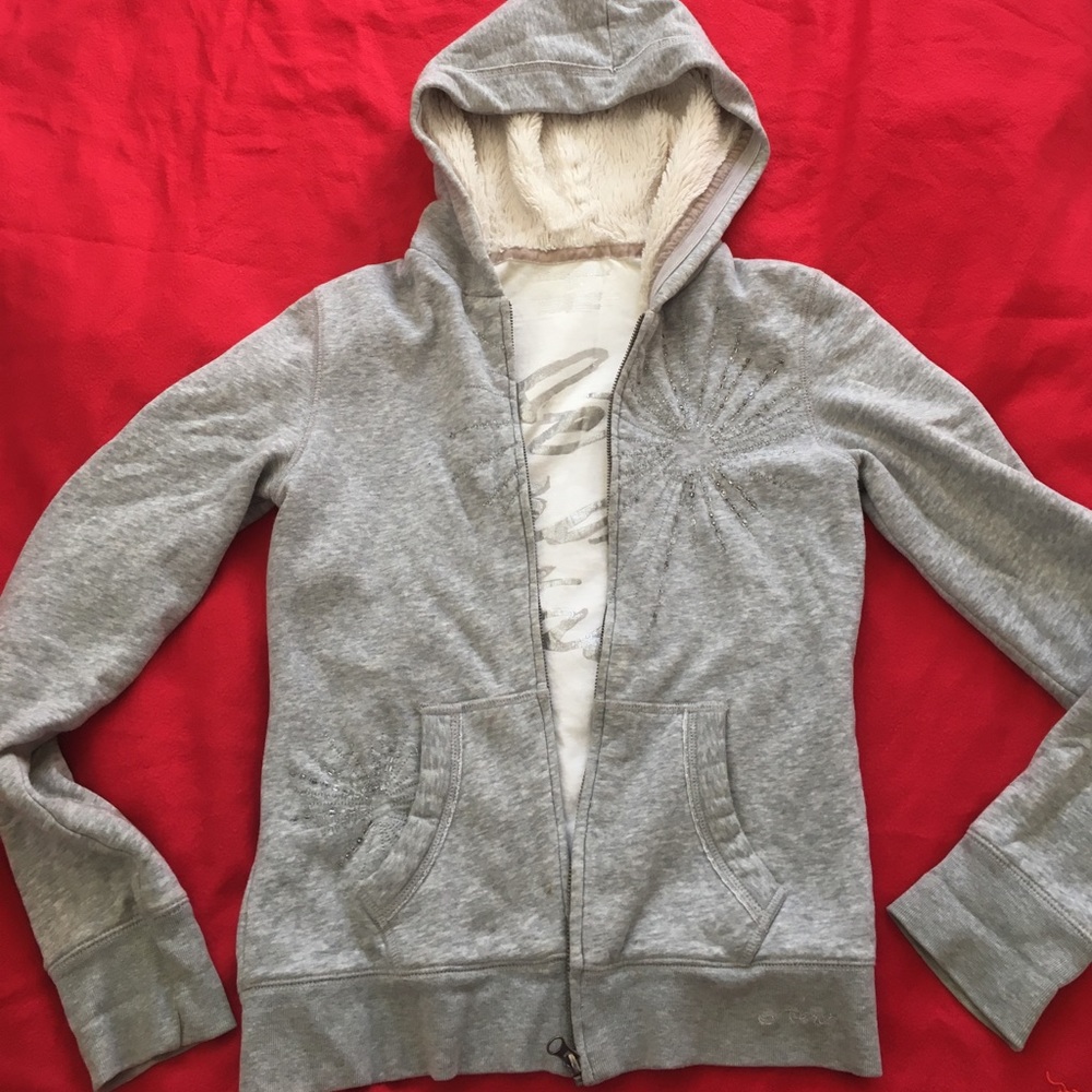 🎉💥Aeropostale jacket with faux fur hood size M